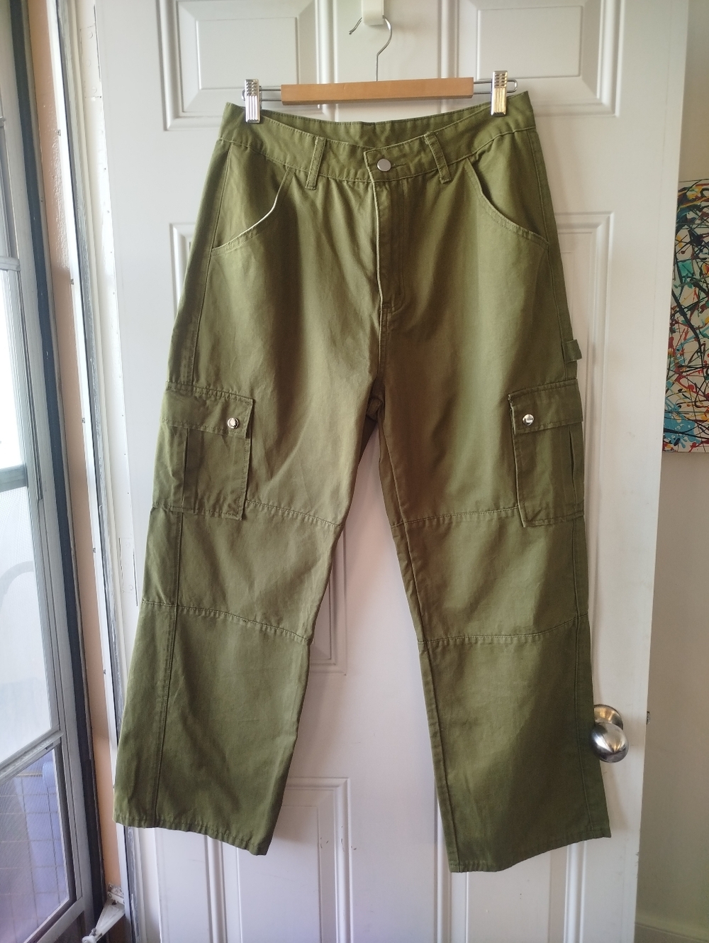 Olive Green Cargo Pants